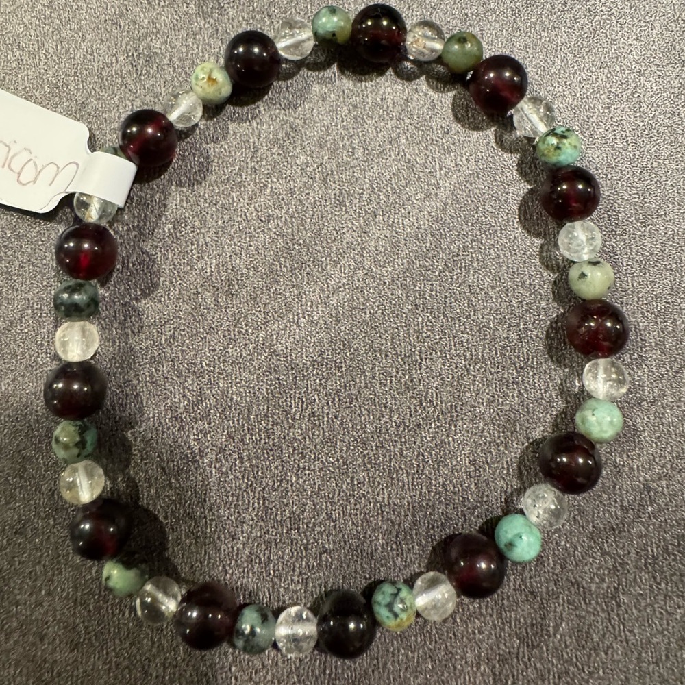 Capricorn zodiac crystal bracelet